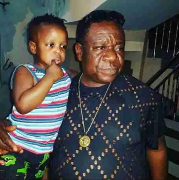 Comic Actor Mr Ibu Celebrates His Son